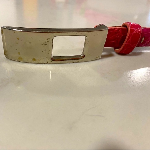 B. D. Jeffries - Genuine Alligator Pink Belt